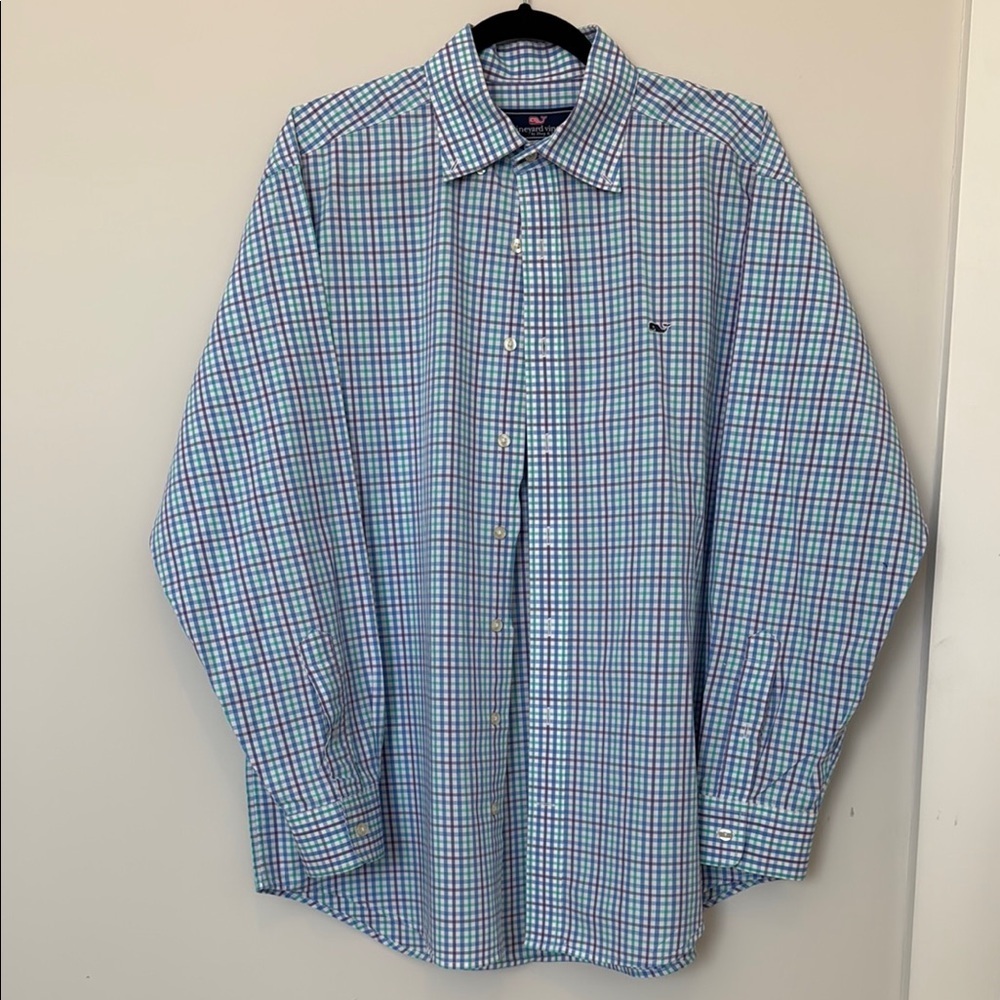 Vineyard Vines Shirt Men’s L Button Up long sleeve